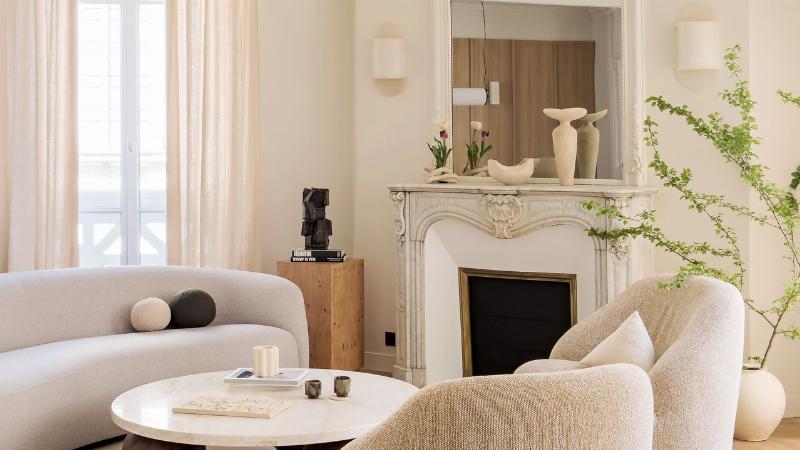 AD Architecture Magazine, inspiration design parisien appartement haussmannien